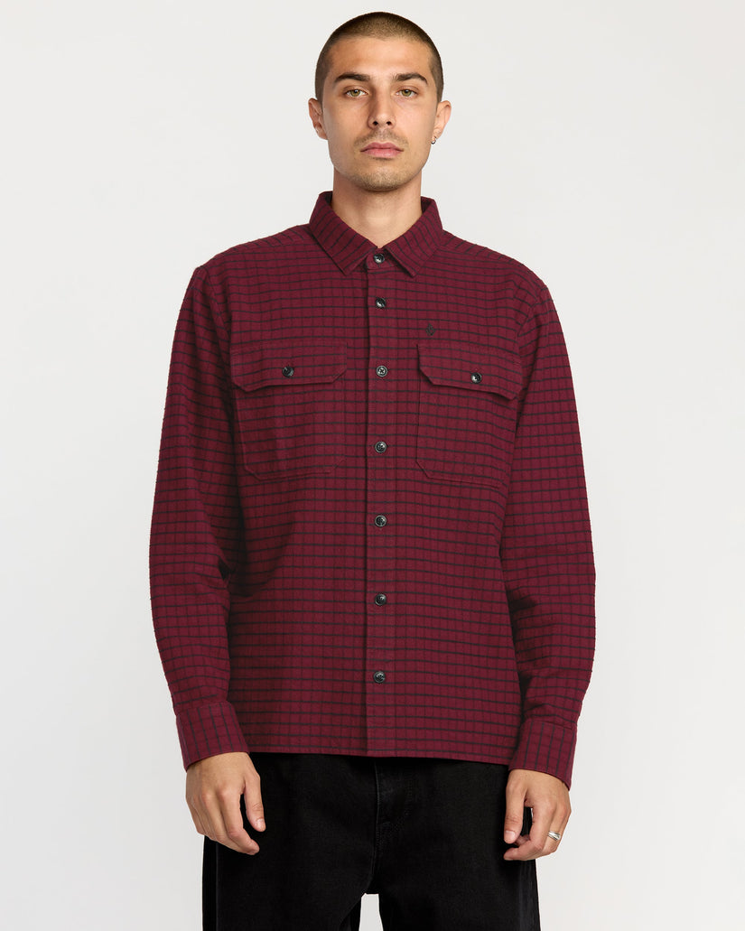 Camisa Augustone - Merlot