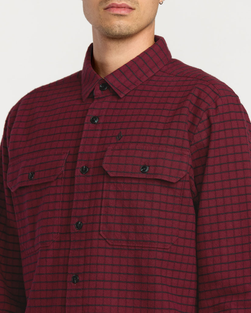 Camisa Augustone - Merlot