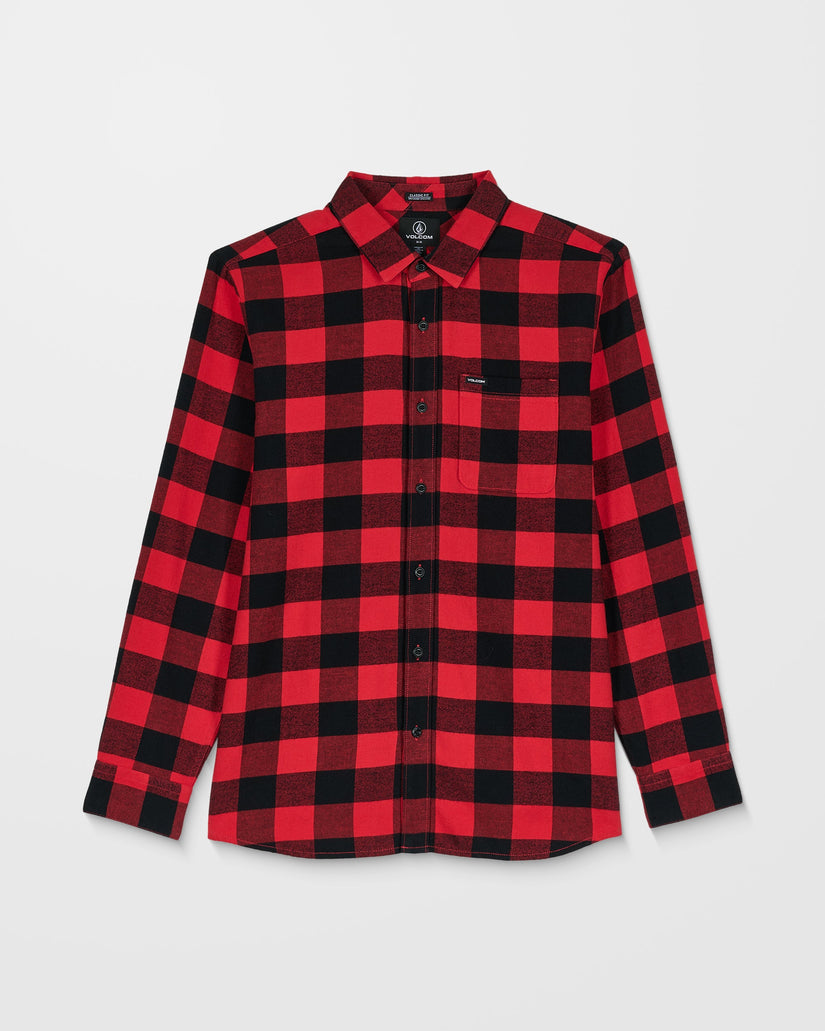 Camisa De Cuadros Caden - Lifeguard Red