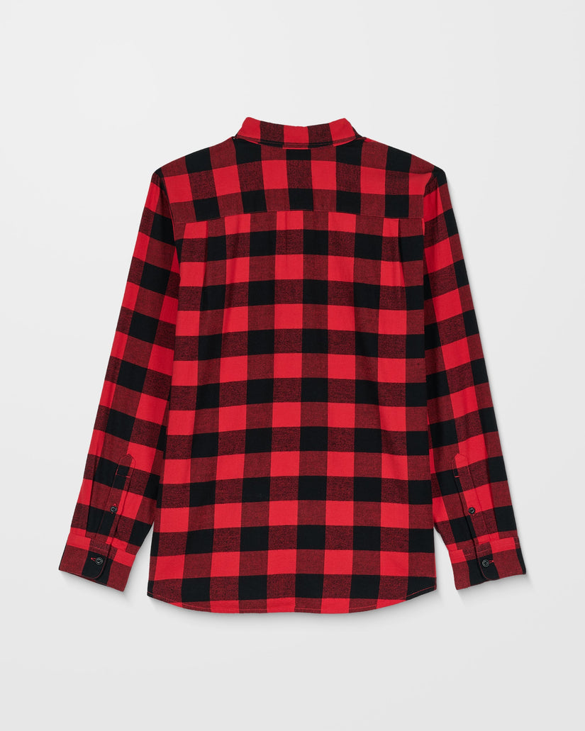 Camisa De Cuadros Caden - Lifeguard Red