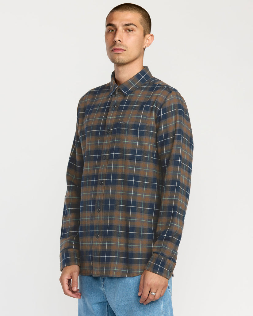 Camisa De Cuadros Caden - Navy
