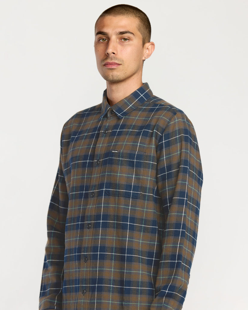 Camisa De Cuadros Caden - Navy