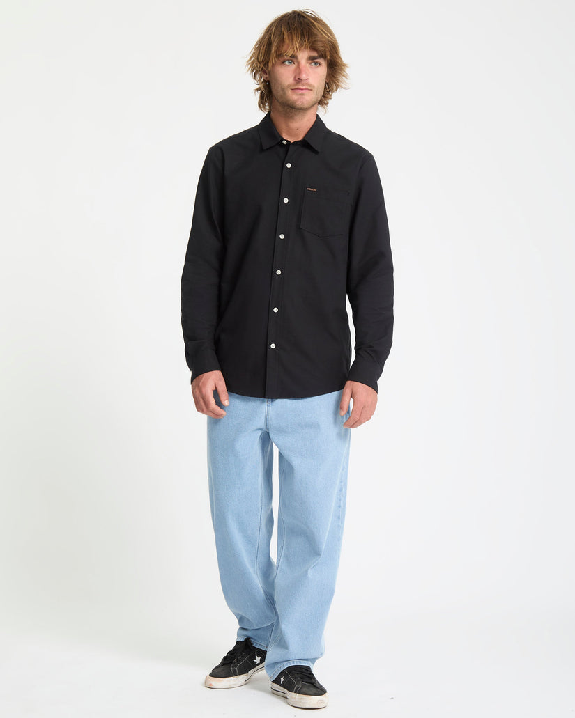 Camisa Veeco Oxford - Black