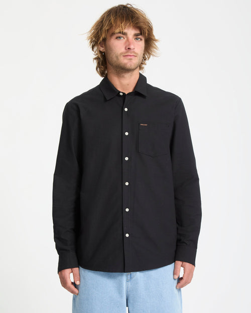 Camisa Veeco Oxford - Black