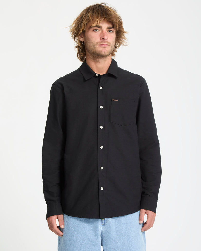 Camisa Veeco Oxford - Black