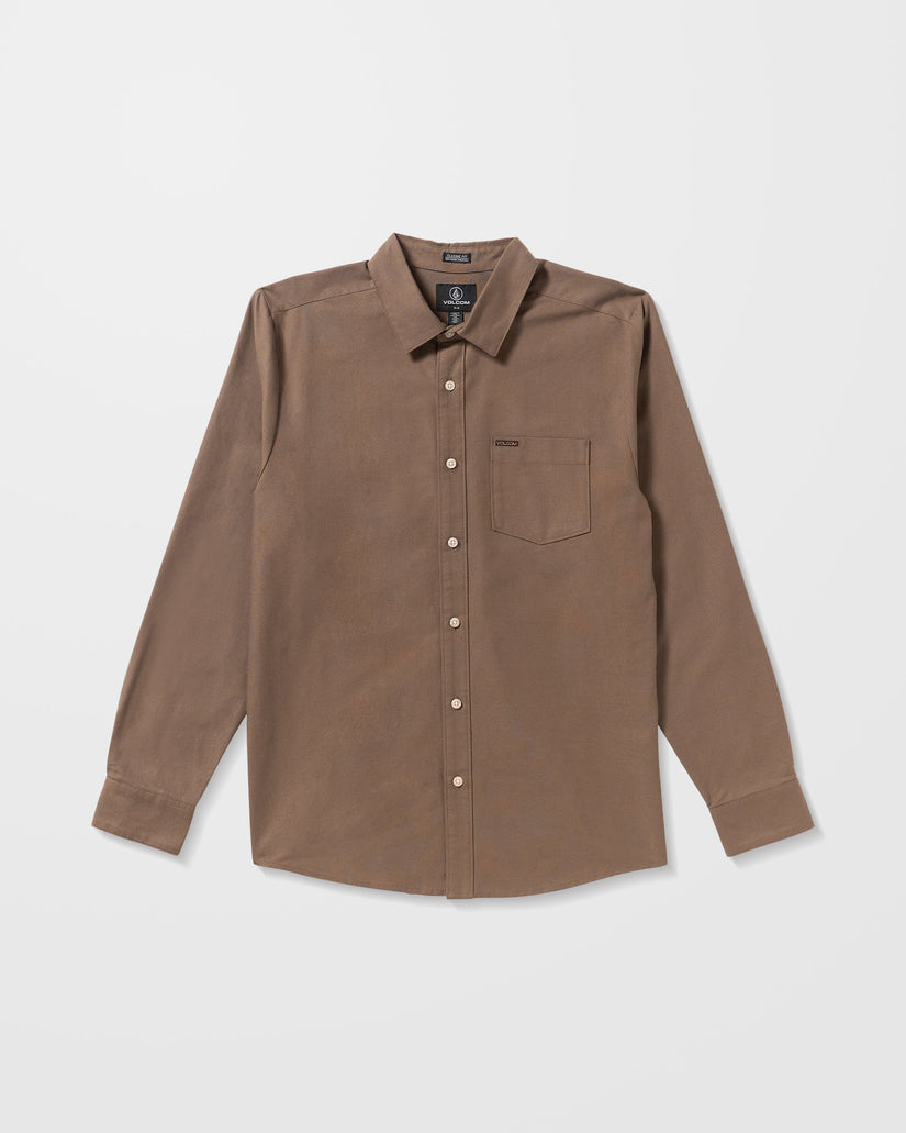 Camisa Veeco Oxford - Brown Stone
