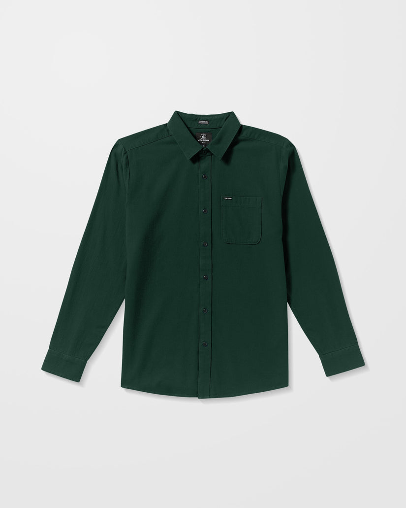 Camisa De Franela Caden Solid - Scarab
