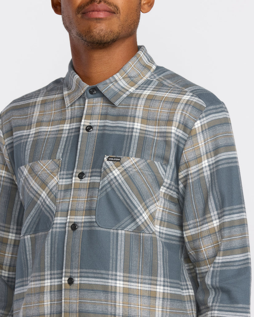 Camisa De Franela Netastone - Dark Slate