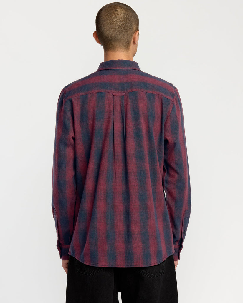 Camisa De Franela Shadowstone - Navy