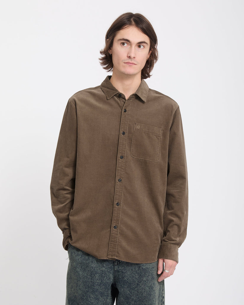 Camisa Zander Corduroy - Earth