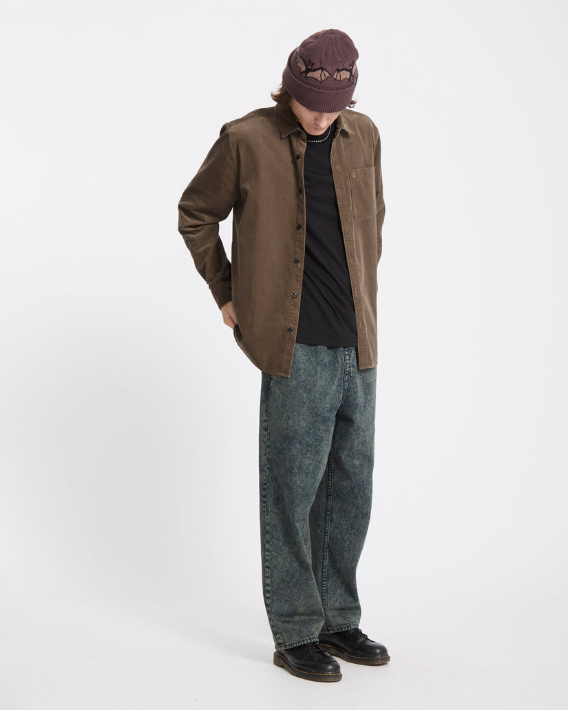 Camisa Zander Corduroy - Earth