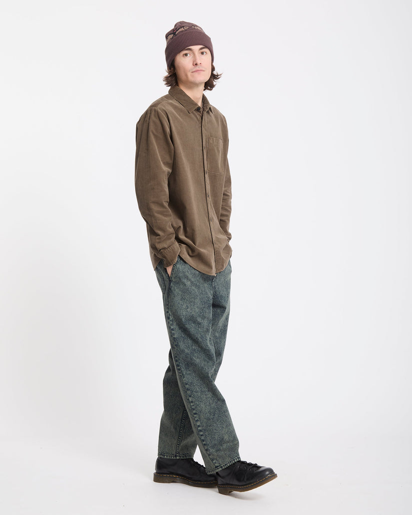 Camisa Zander Corduroy - Earth