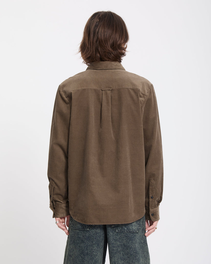 Camisa Zander Corduroy - Earth