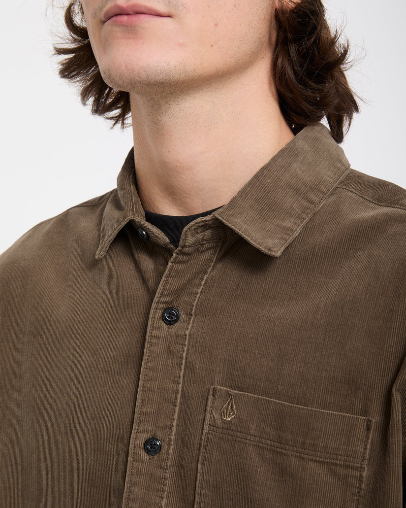 Camisa Zander Corduroy - Earth