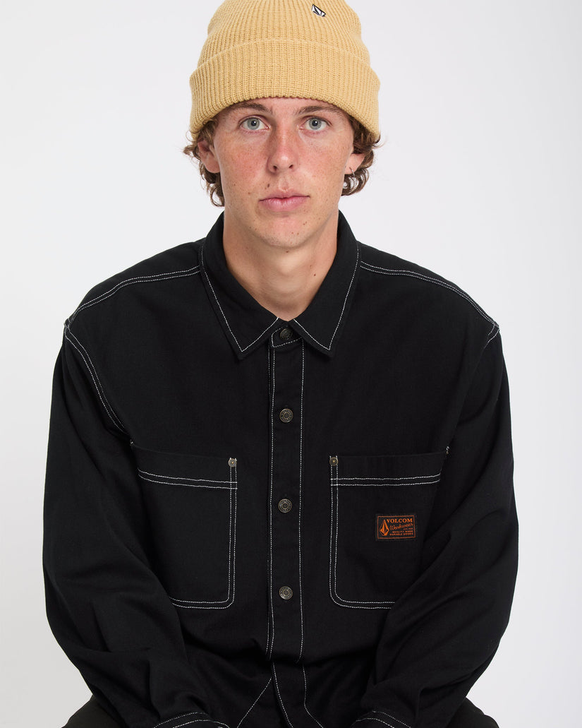 Camisa Levelstone - Black White