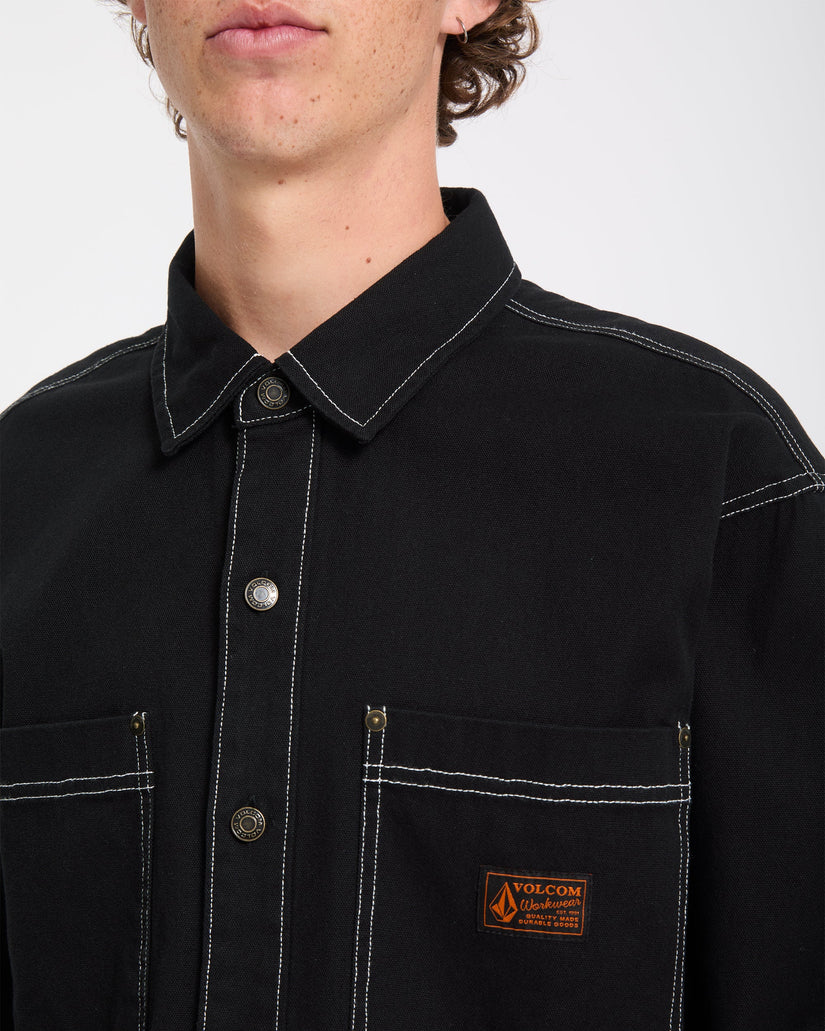 Camisa Levelstone - Black White