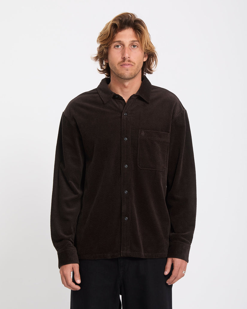 Camisa Fostered II Corduroy - Cacao