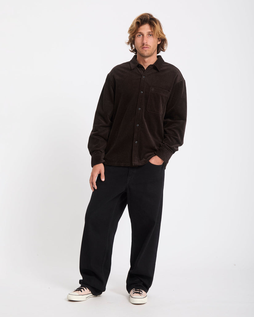 Camisa Fostered II Corduroy - Cacao
