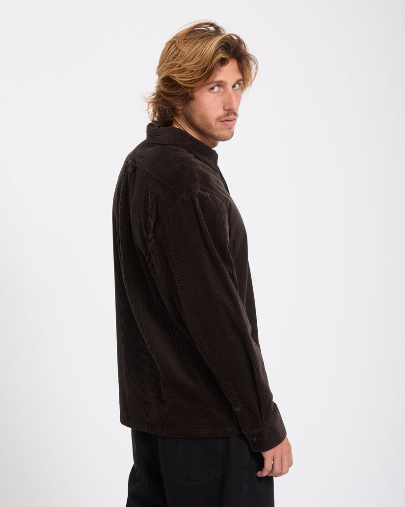 Camisa Fostered II Corduroy - Cacao