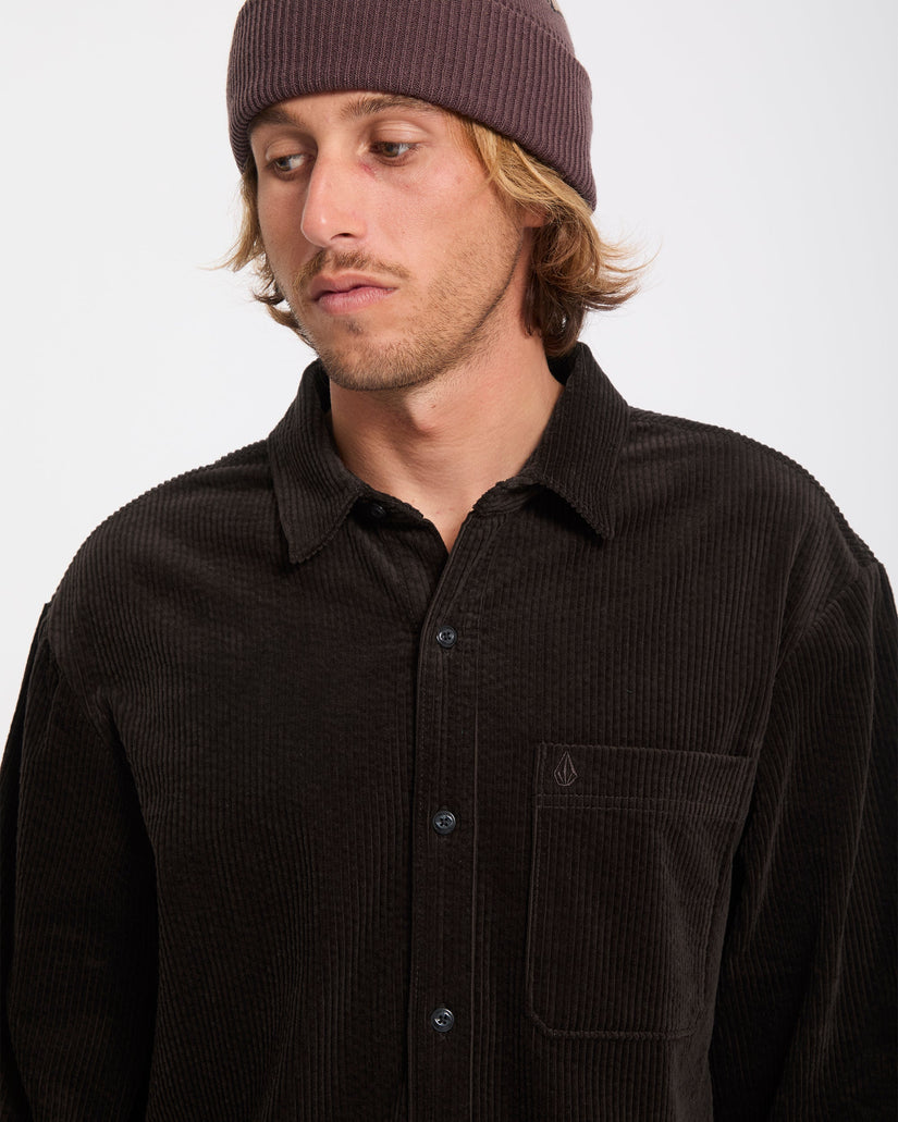 Camisa Fostered II Corduroy - Cacao
