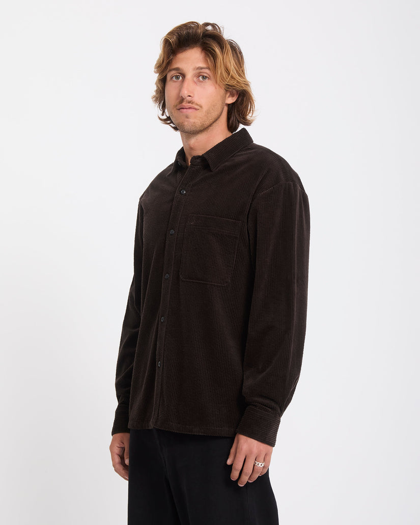 Camisa Fostered II Corduroy - Cacao