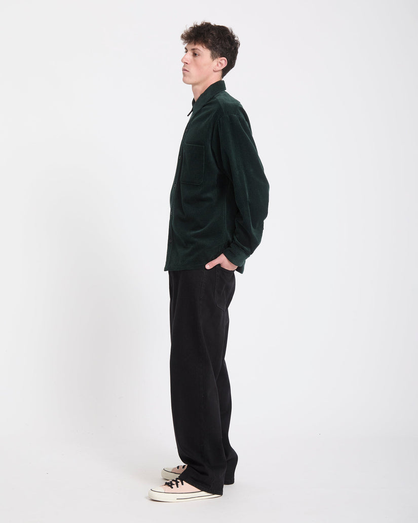 Camisa Fostered II Corduroy - Scarab