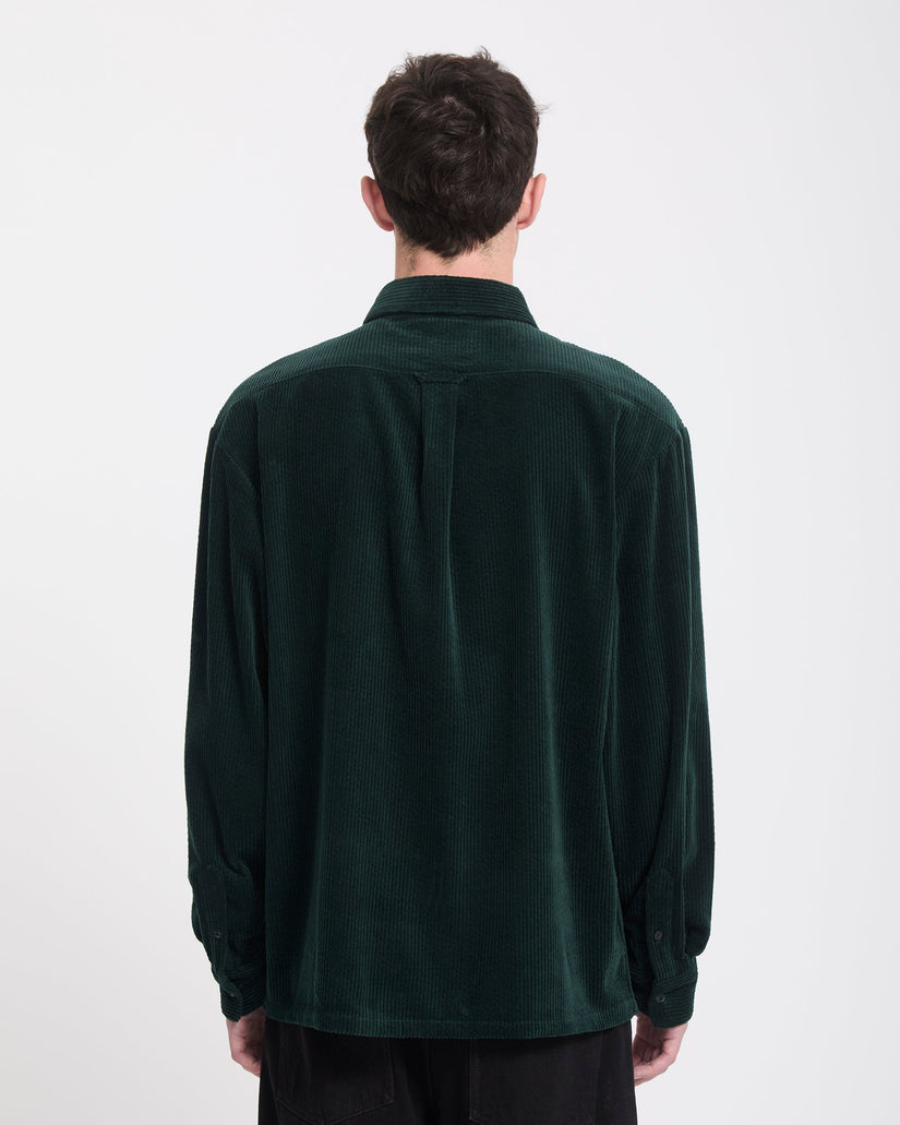Camisa Fostered II Corduroy - Scarab