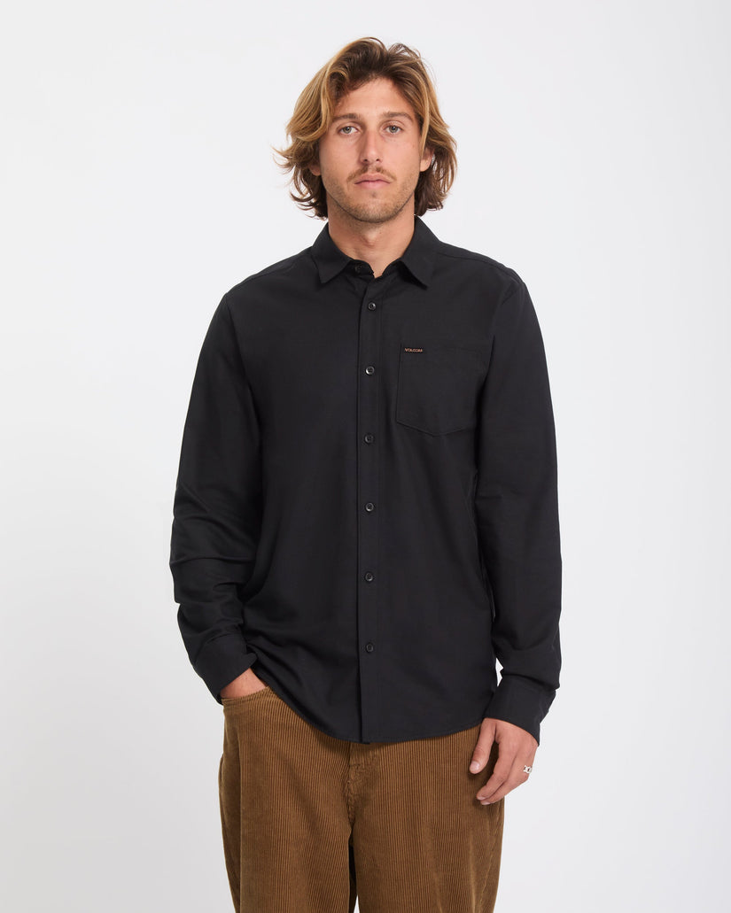 Camisa Veeco Oxford - Black