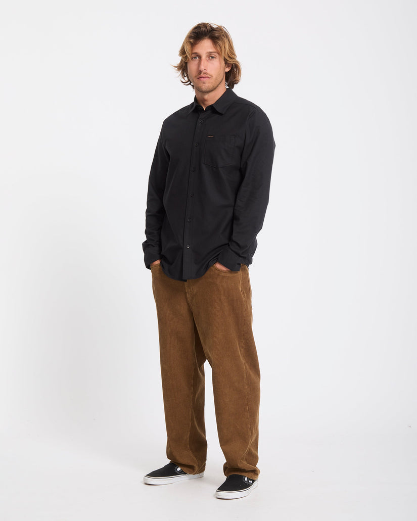Camisa Veeco Oxford - Black