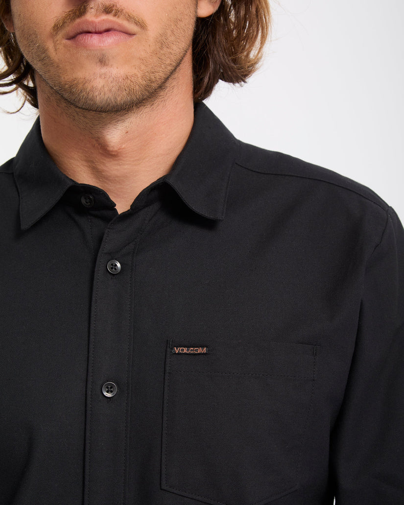 Camisa Veeco Oxford - Black