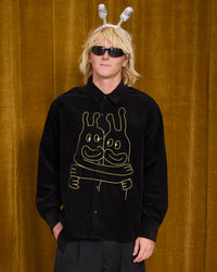 Camisa Ozzy Corduroy - Black