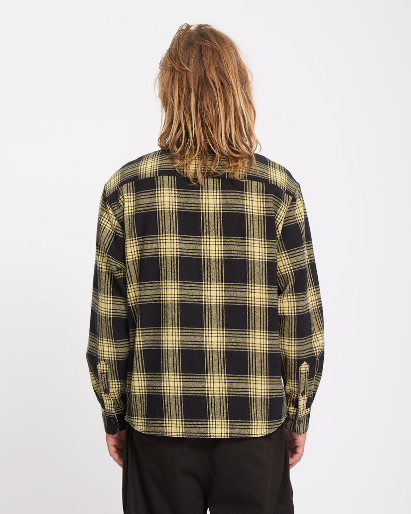 Camisa Ozzy Plaid - Mustard