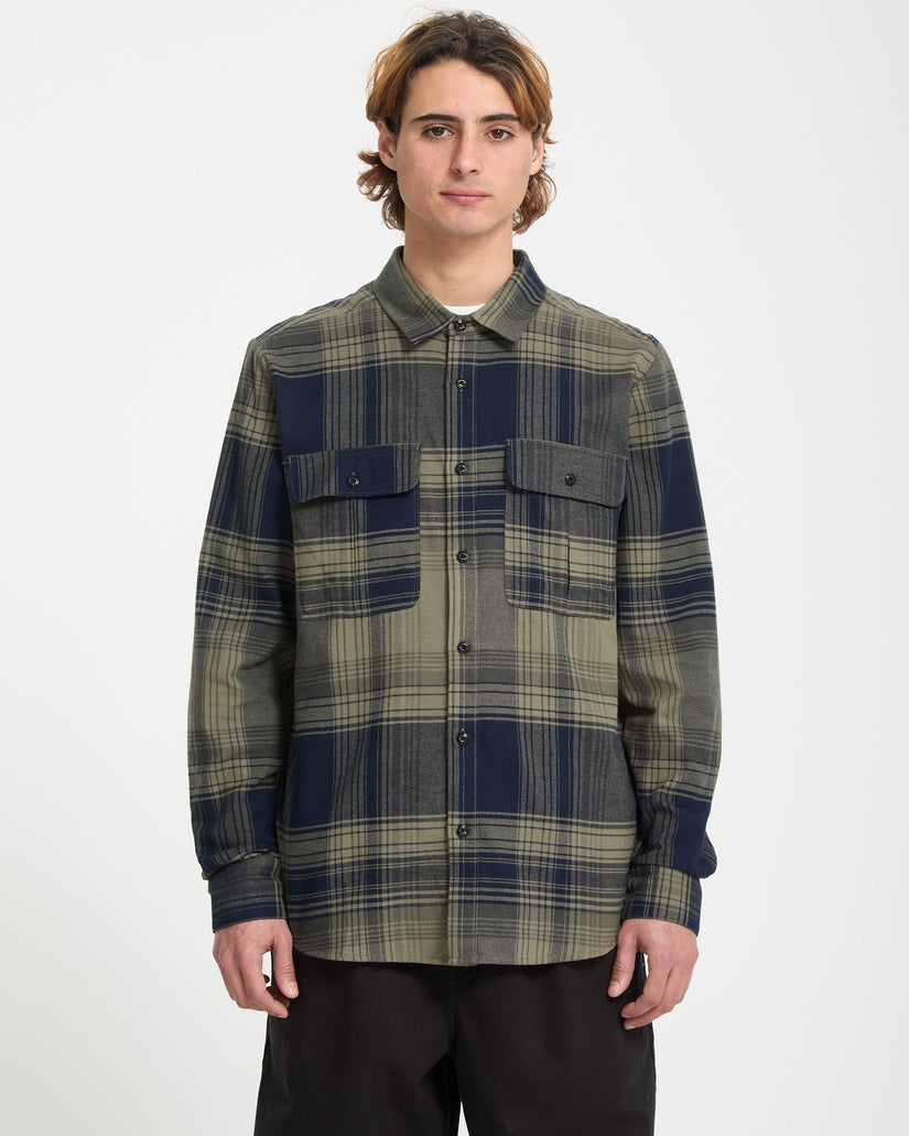 Camisa Parkstone - Thyme Green