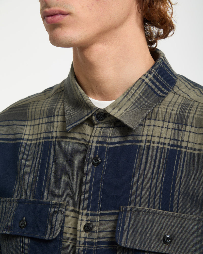 Camisa Parkstone - Thyme Green