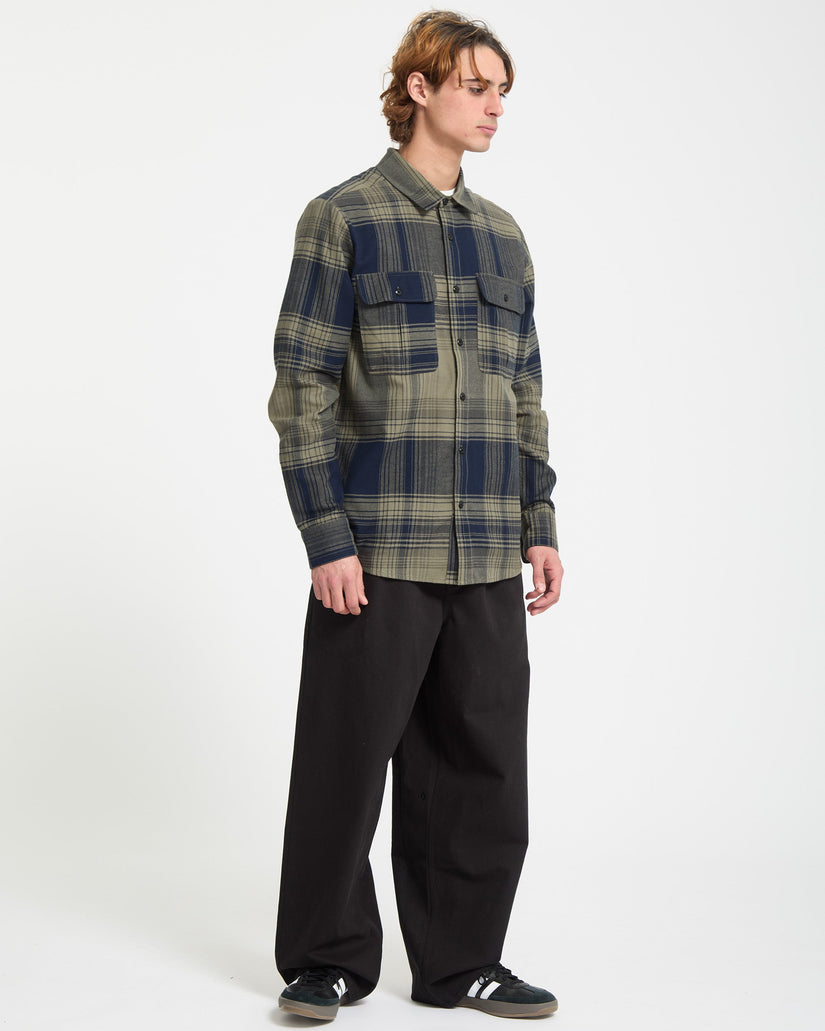 Camisa Parkstone - Thyme Green