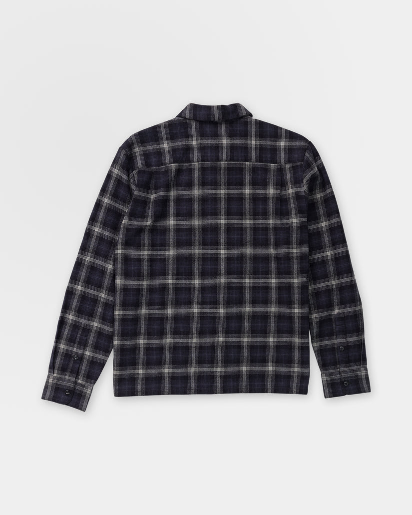 Camisa Fieldstone Zip Up - Black