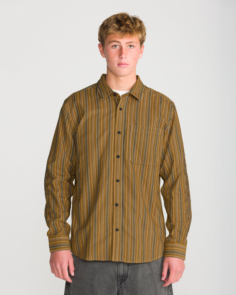 Camisa Casey Jones Corduroy - Dull Gold