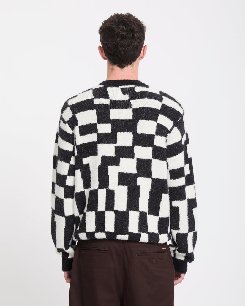 Jersey Carrau Check - Black