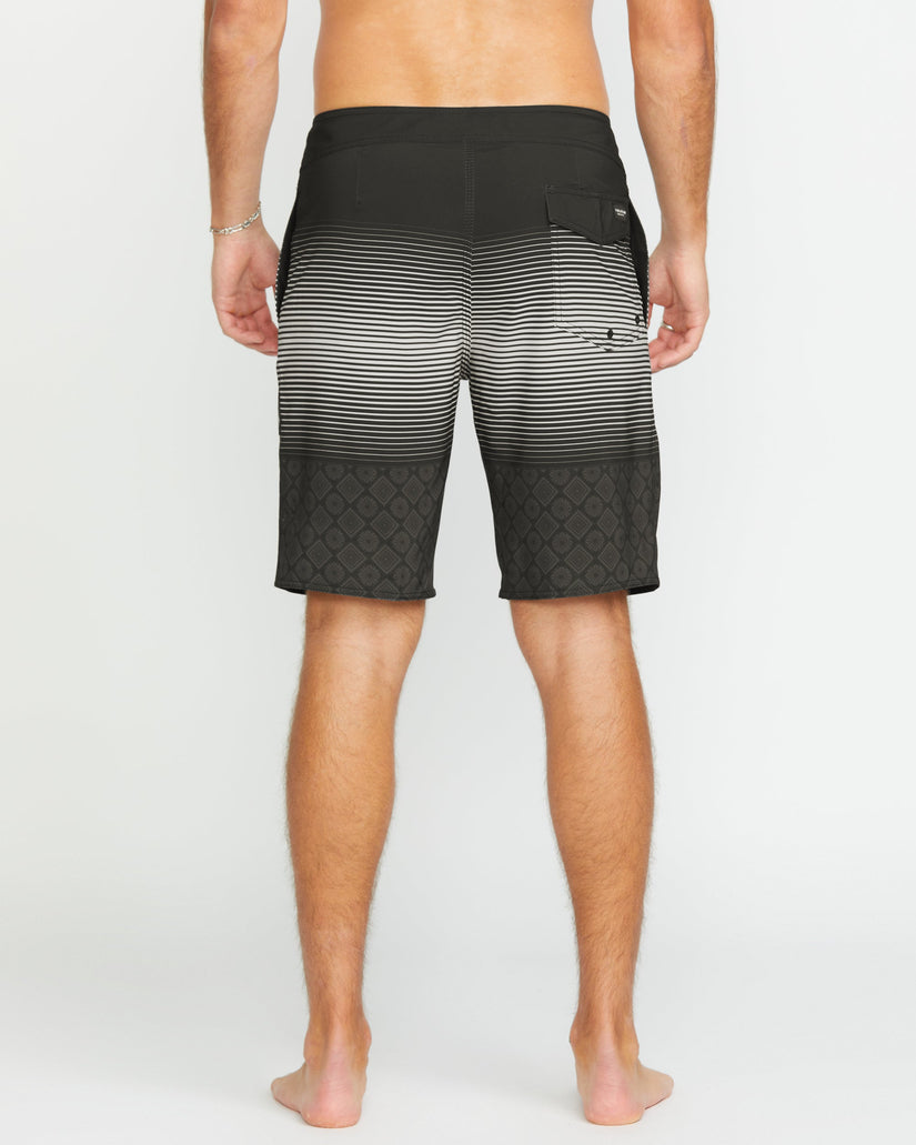 Bañador Lido Stripe Mod 20" - BLACK