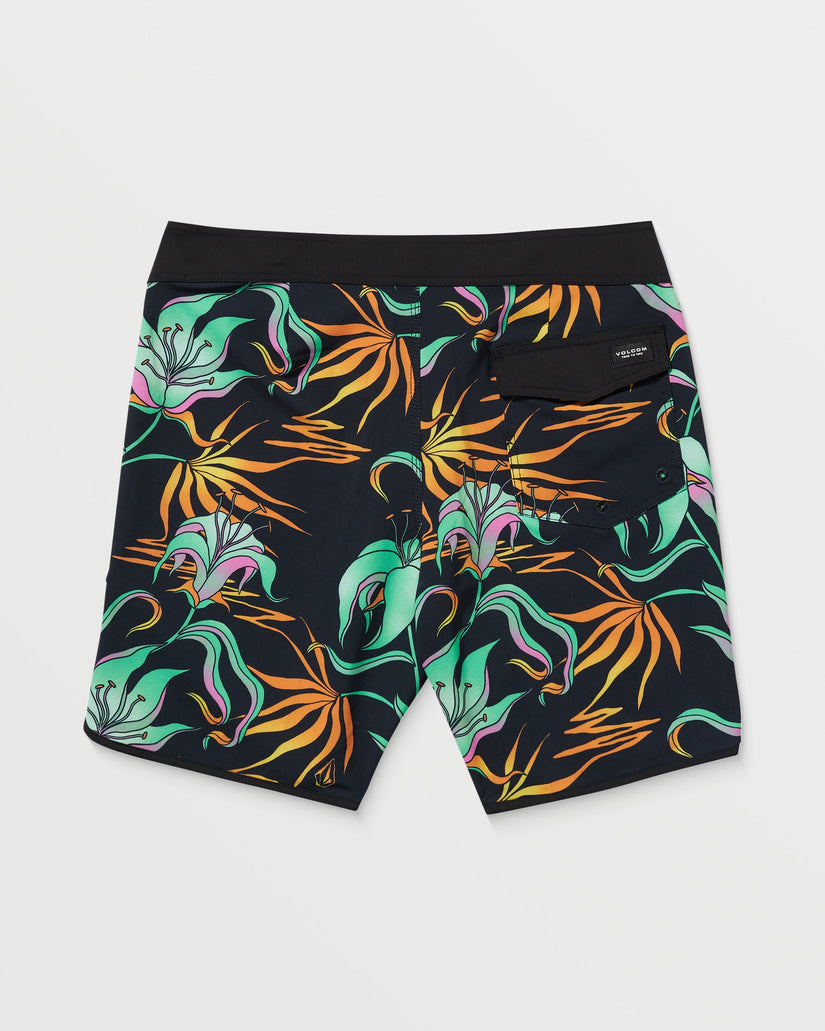 Boardshort Infuse Scallop Mod 19"- Black Green