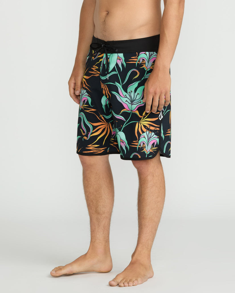 Boardshort Infuse Scallop Mod 19"- Black Green