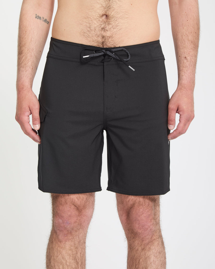 Bañador Lido Solid Mod 18" - Black