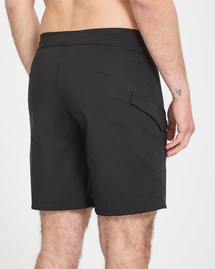 Bañador Lido Solid Mod 18" - Black