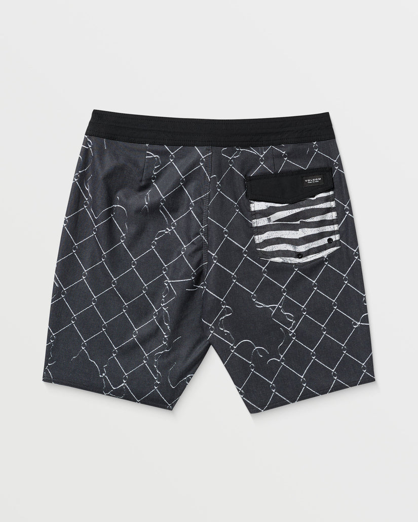 Boardshort Misdormeaner Stoney 19" - Black
