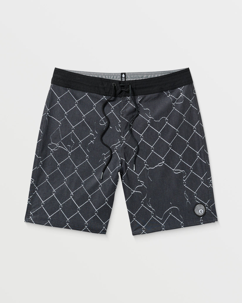 Boardshort Misdormeaner Stoney 19" - Black