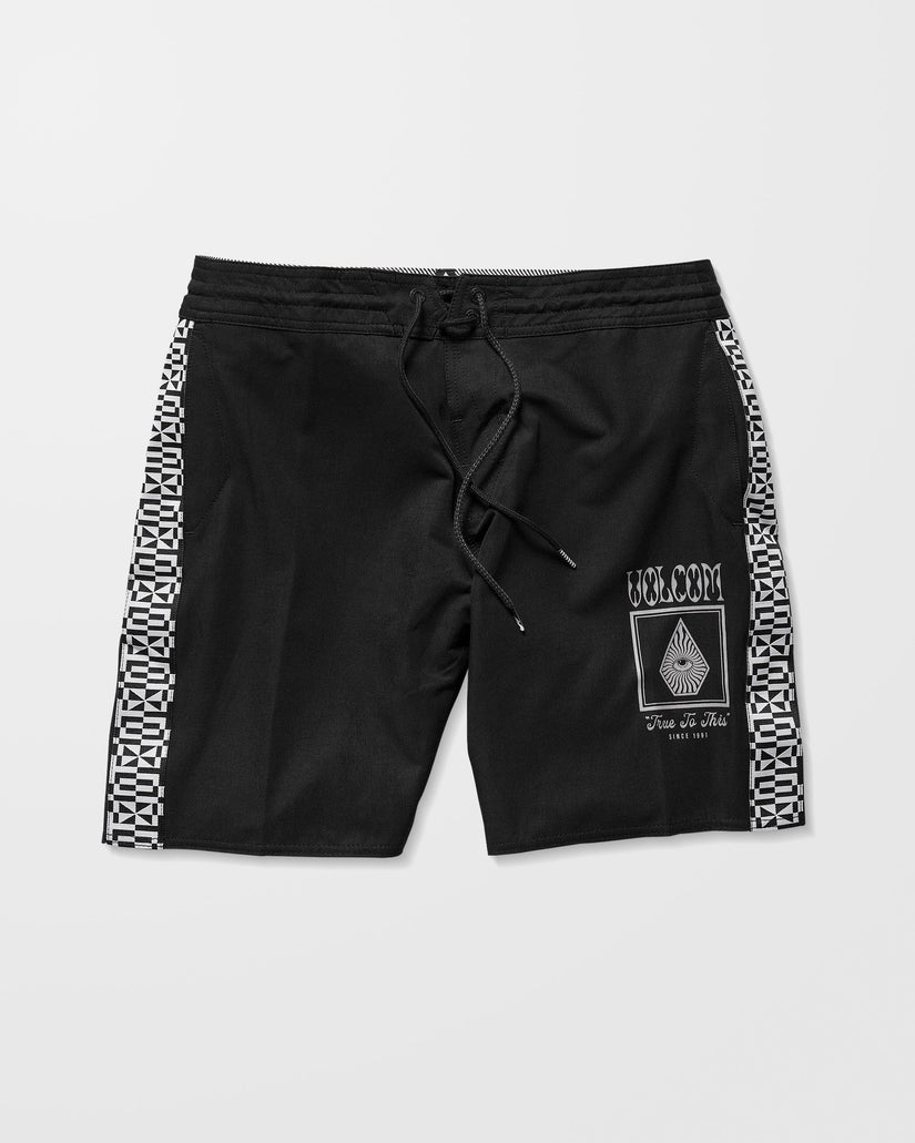 Bañador Yewster Loose Stoney 18" - Black