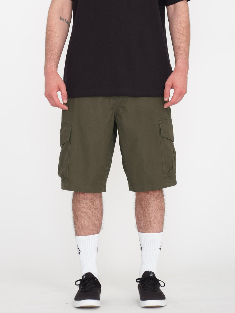 Pantalón corto Grande Barracks 22" Cargo - WINTERMOSS