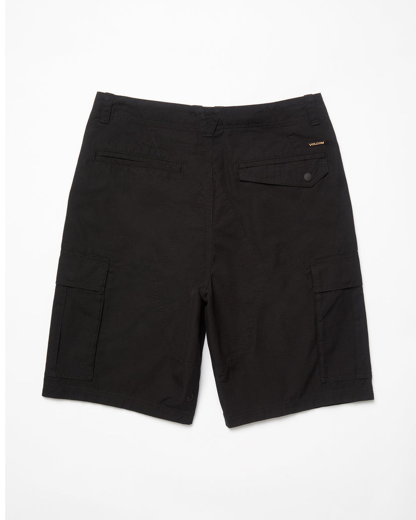 Pantalón corto tipo cargo Strange Tripper 22" - Black