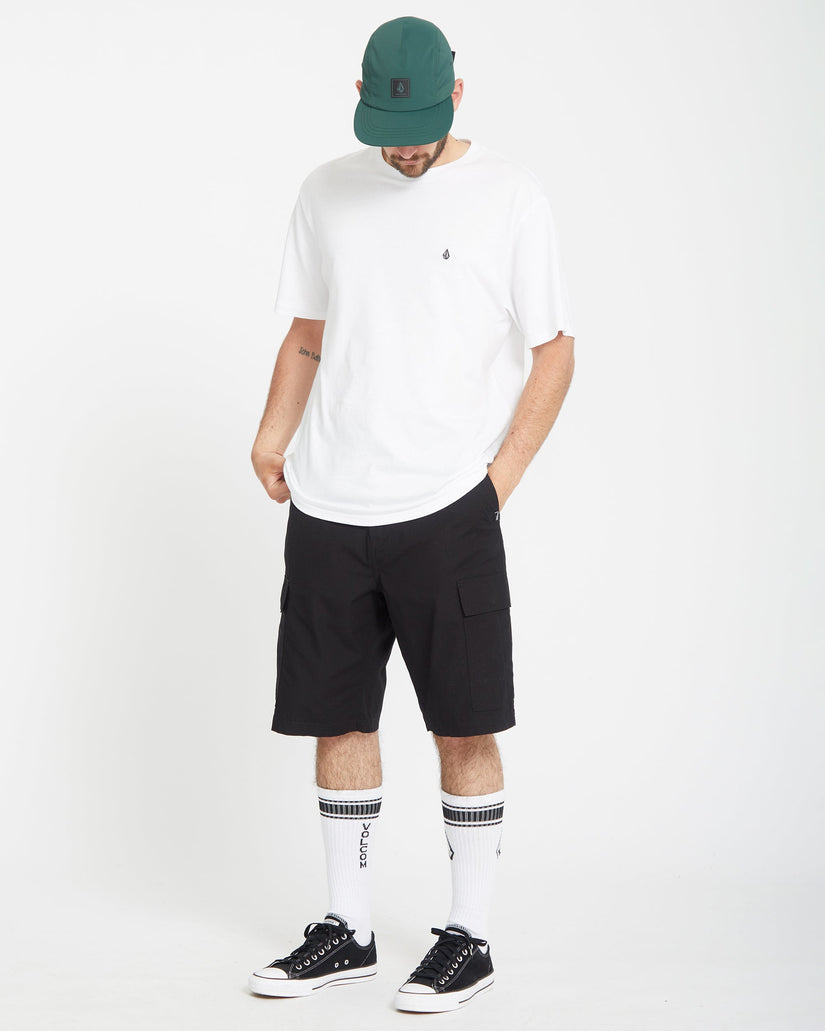Pantalón corto tipo cargo Strange Tripper 22" - Black