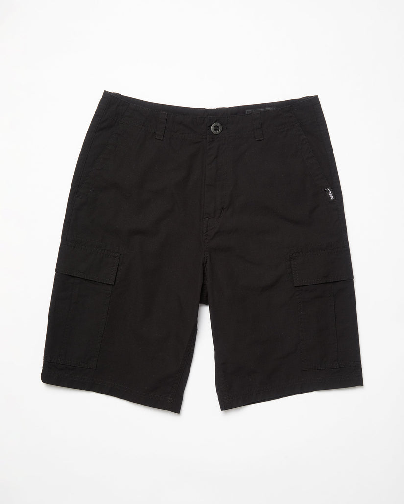 Pantalón corto tipo cargo Strange Tripper 22" - Black